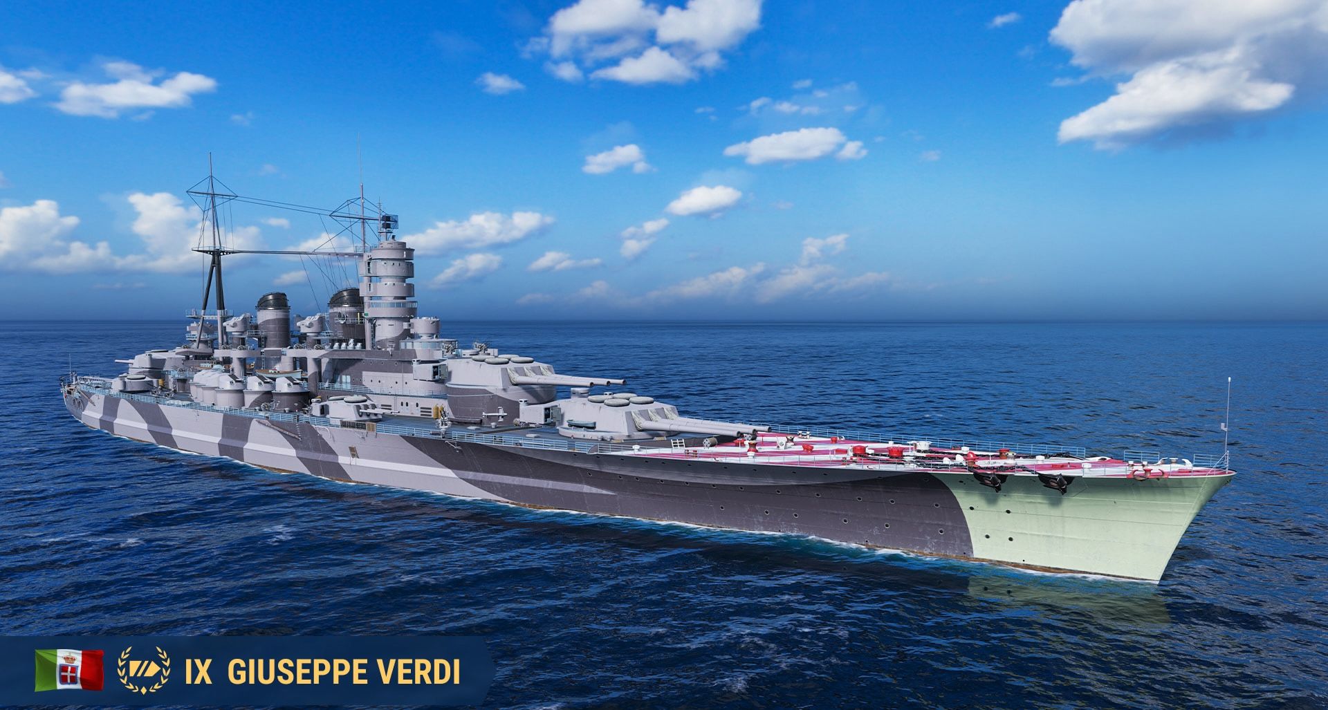 Купить Премиум Танк Giuseppe Verdi для Мир Кораблей