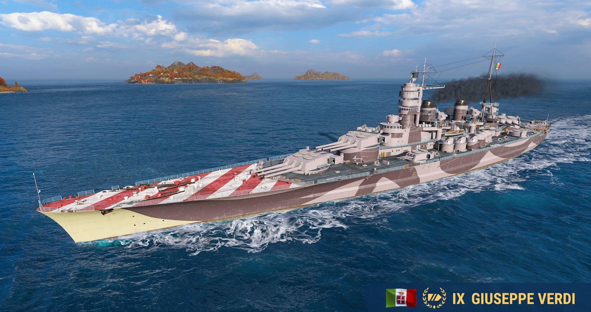 Купить Премиум Танк Giuseppe Verdi для Мир Кораблей