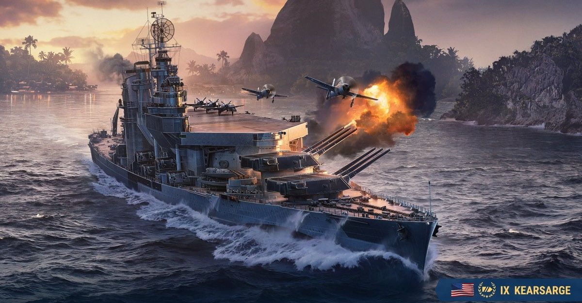 Купить Премиум Танк Kearsarge для Мир Кораблей