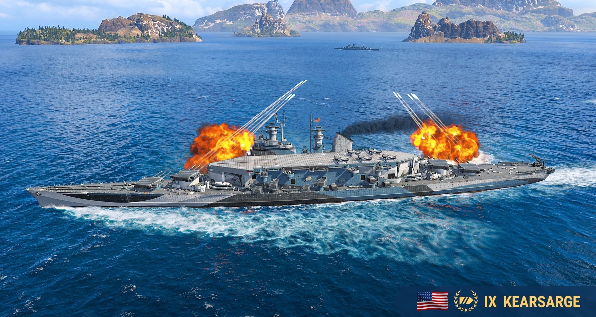 Купить Премиум Танк Kearsarge для Мир Кораблей